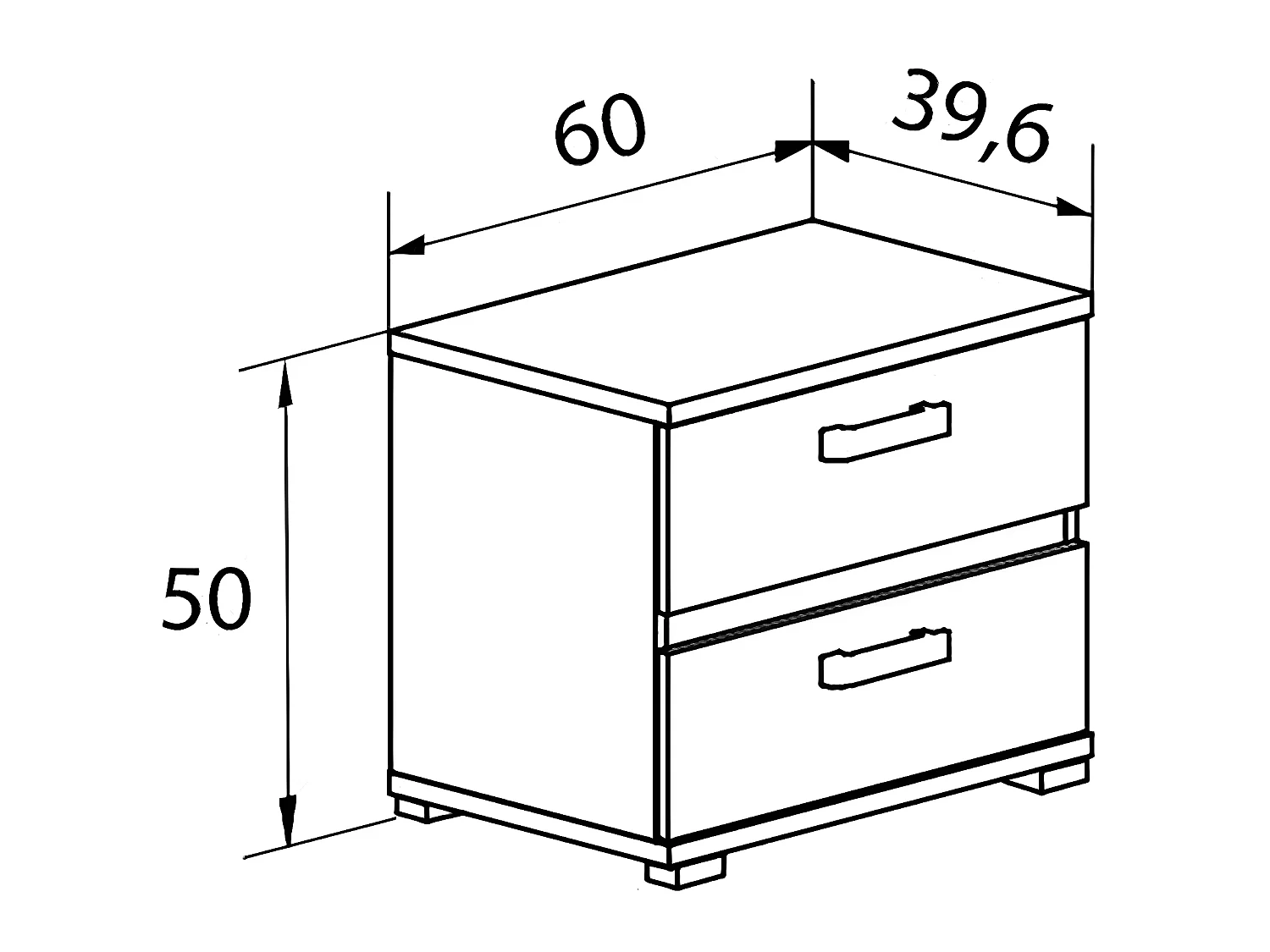 Ensemble tête de lit + 2 table de chevets coloris chêne Cendré, graphite