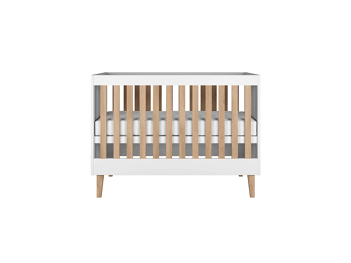 Lit bébé 60x120 Kubi - Blanc