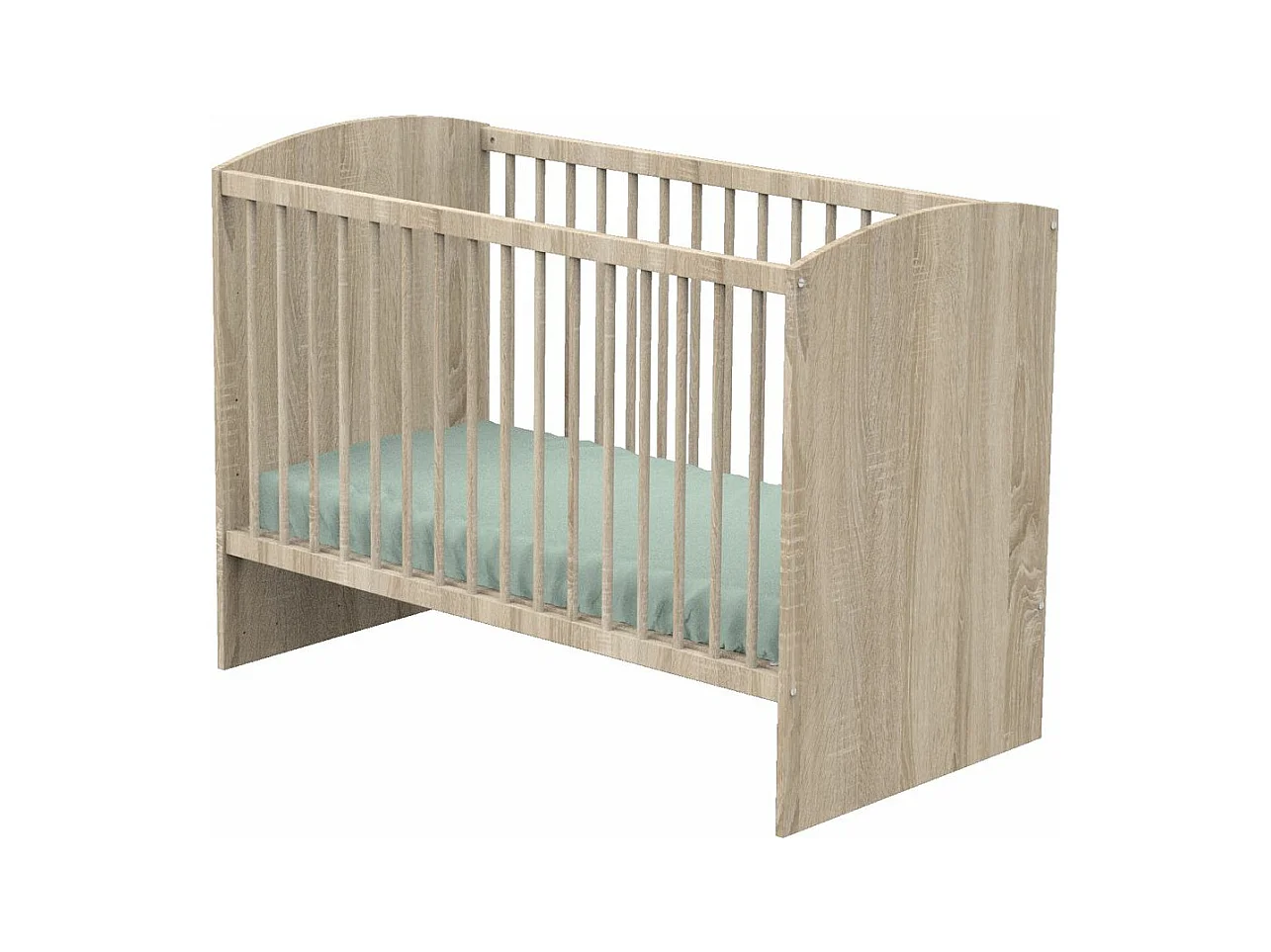 Lit bébé 60x120 Access - Bois de chêne