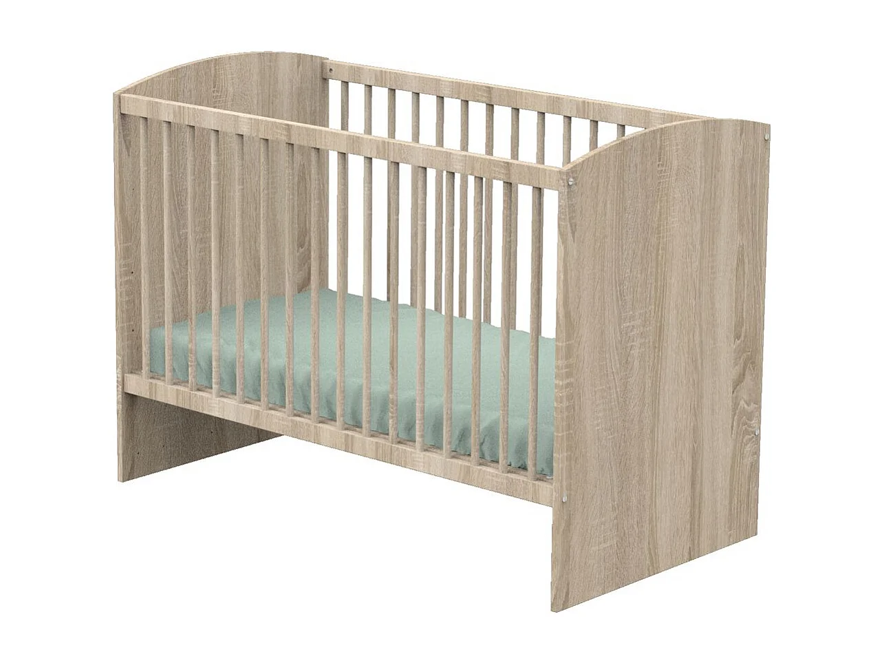 Lit bébé 60x120 Access - Bois de chêne