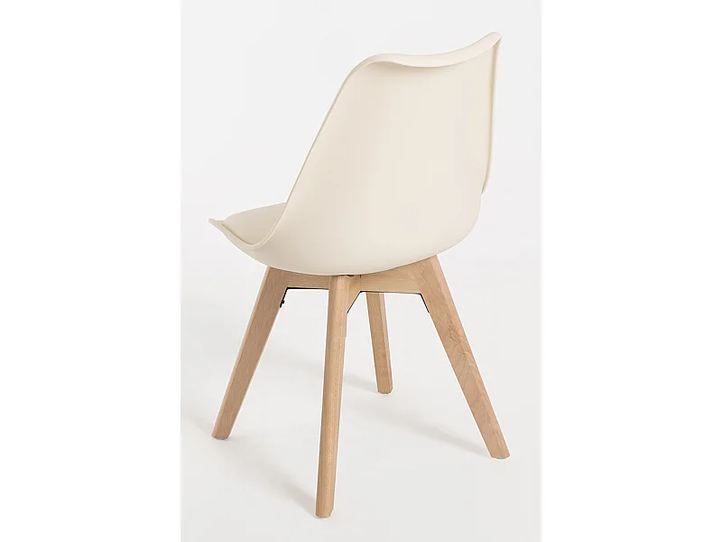 Packs Sillas Comedor - Pack 2 Sillas Synk Basic - Crema