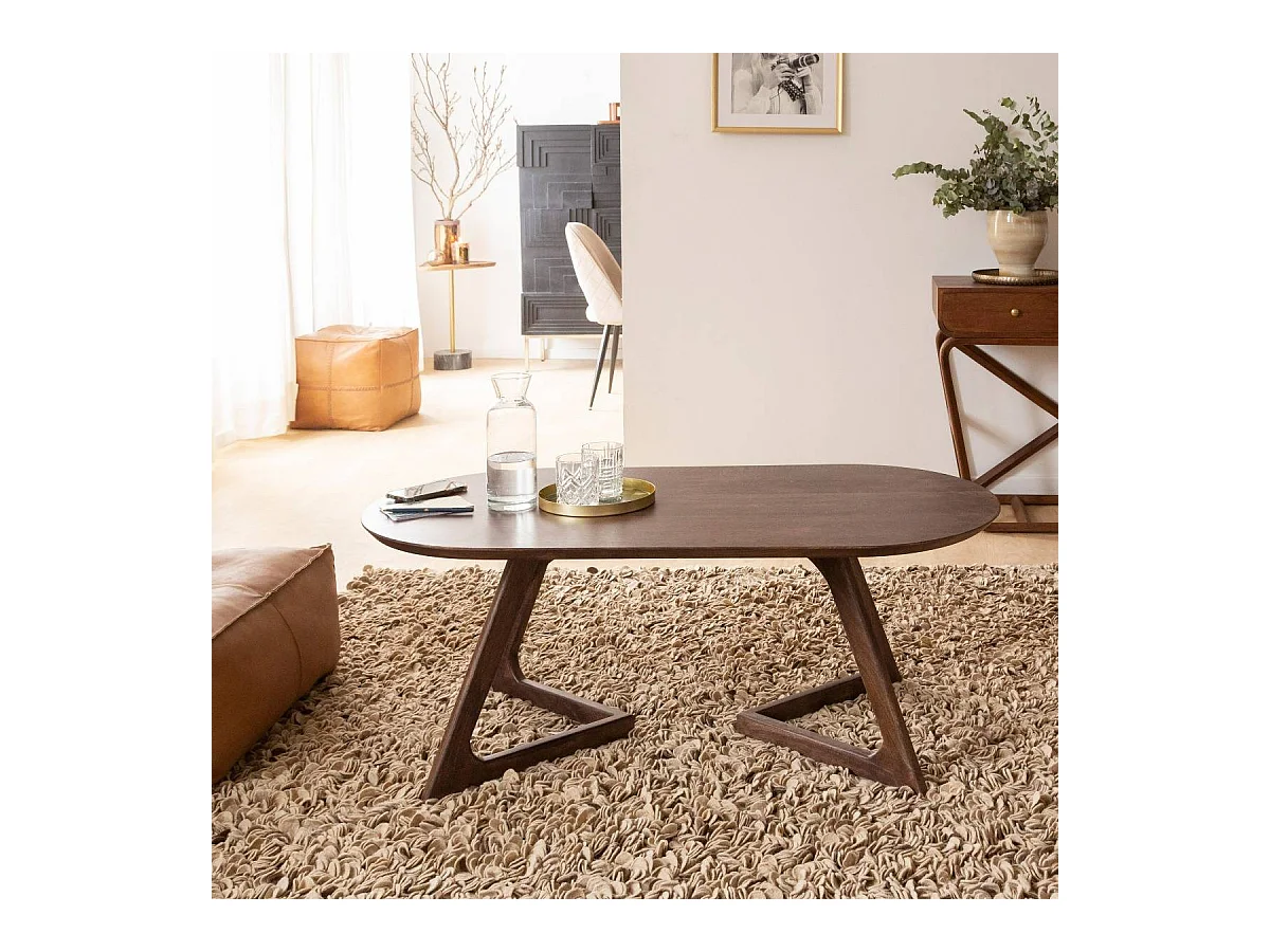 Table basse en bois de manguier Augustin