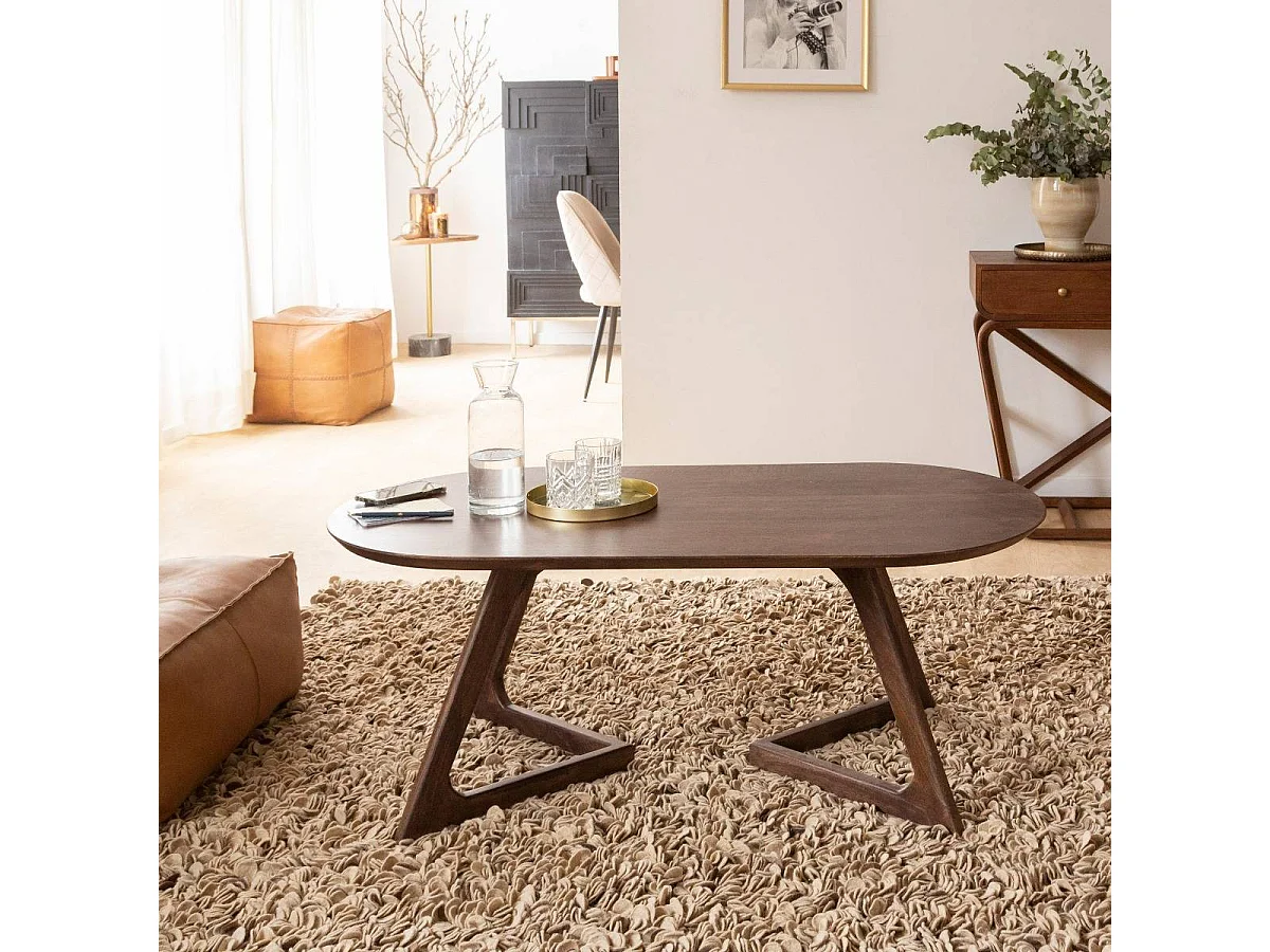 Table basse en bois de manguier Augustin