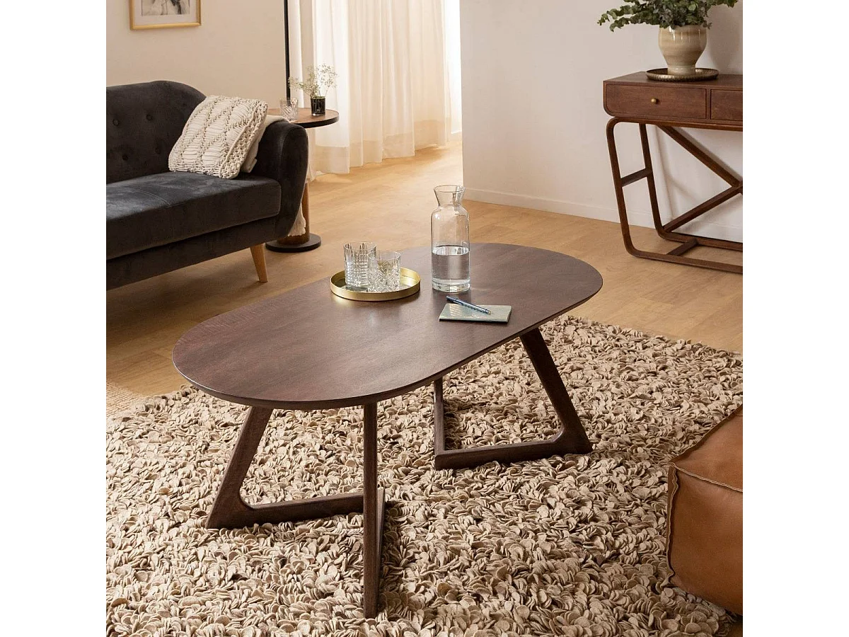 Table basse en bois de manguier Augustin