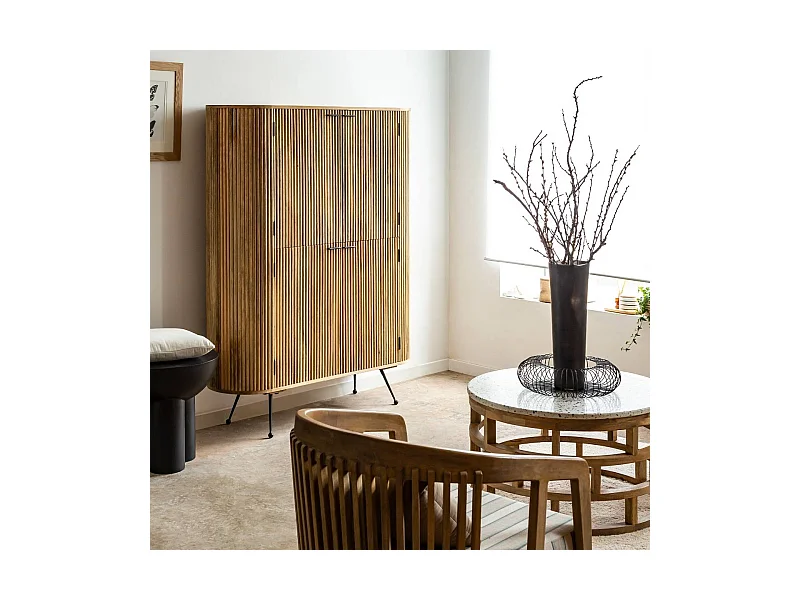 Armoire en bois de manguier Ambrine