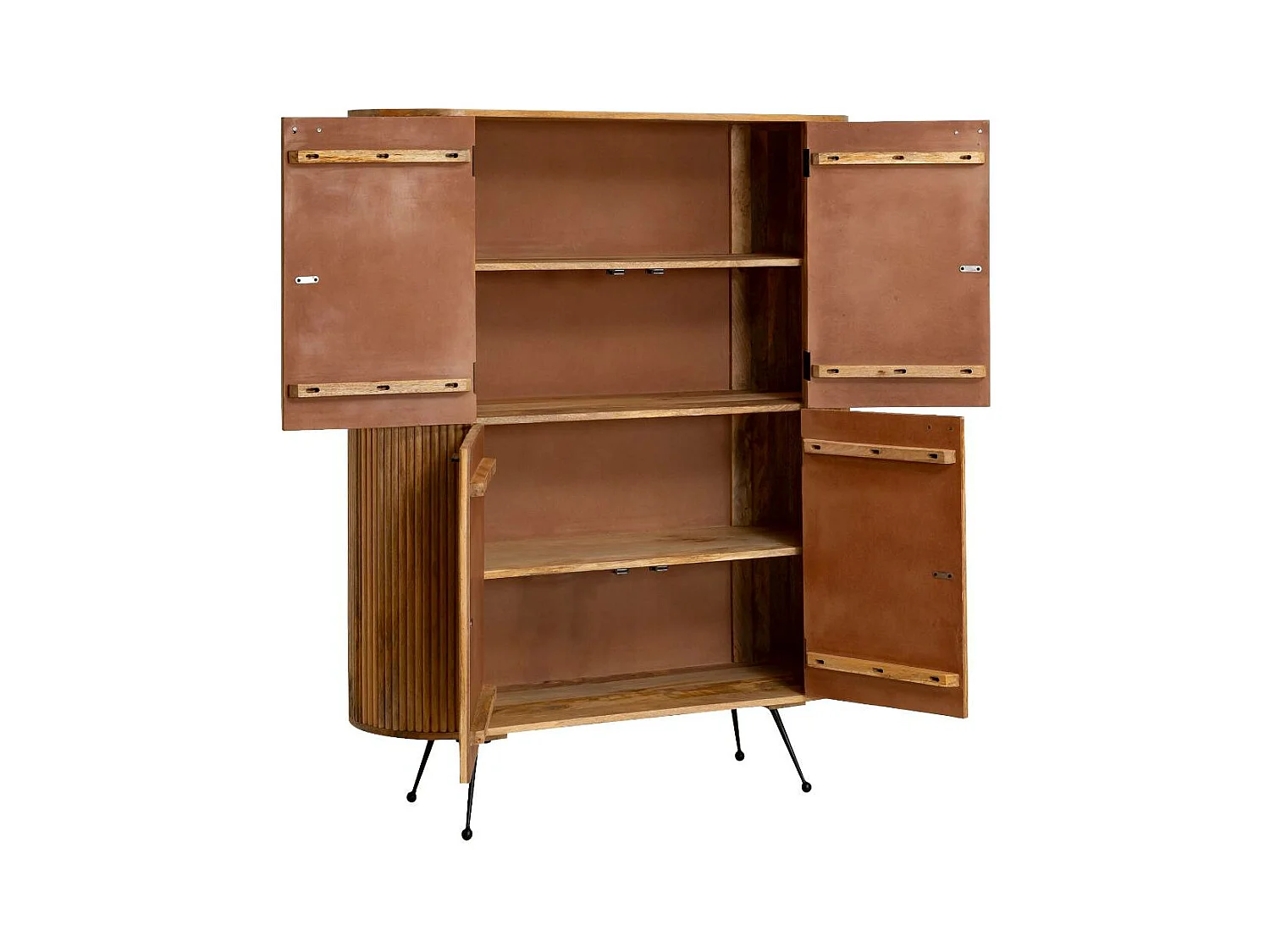 Armoire en bois de manguier Ambrine