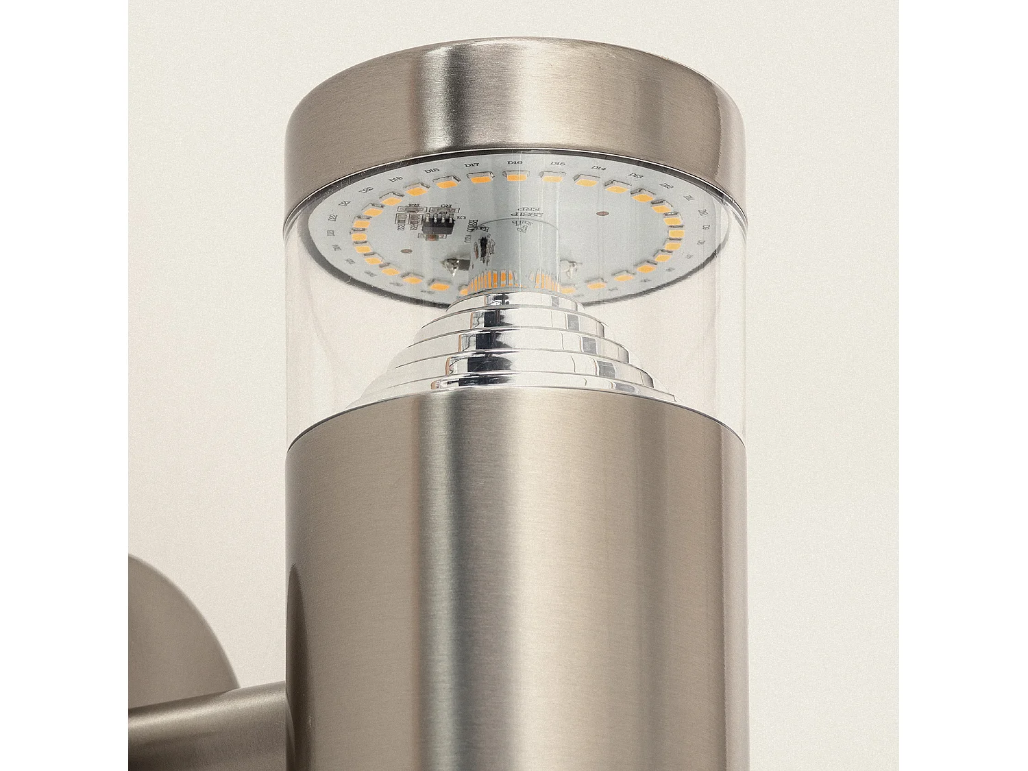 Lampe Murale LED Extérieure 5W Acier Inoxydable Inti 3000K Blanc chaud