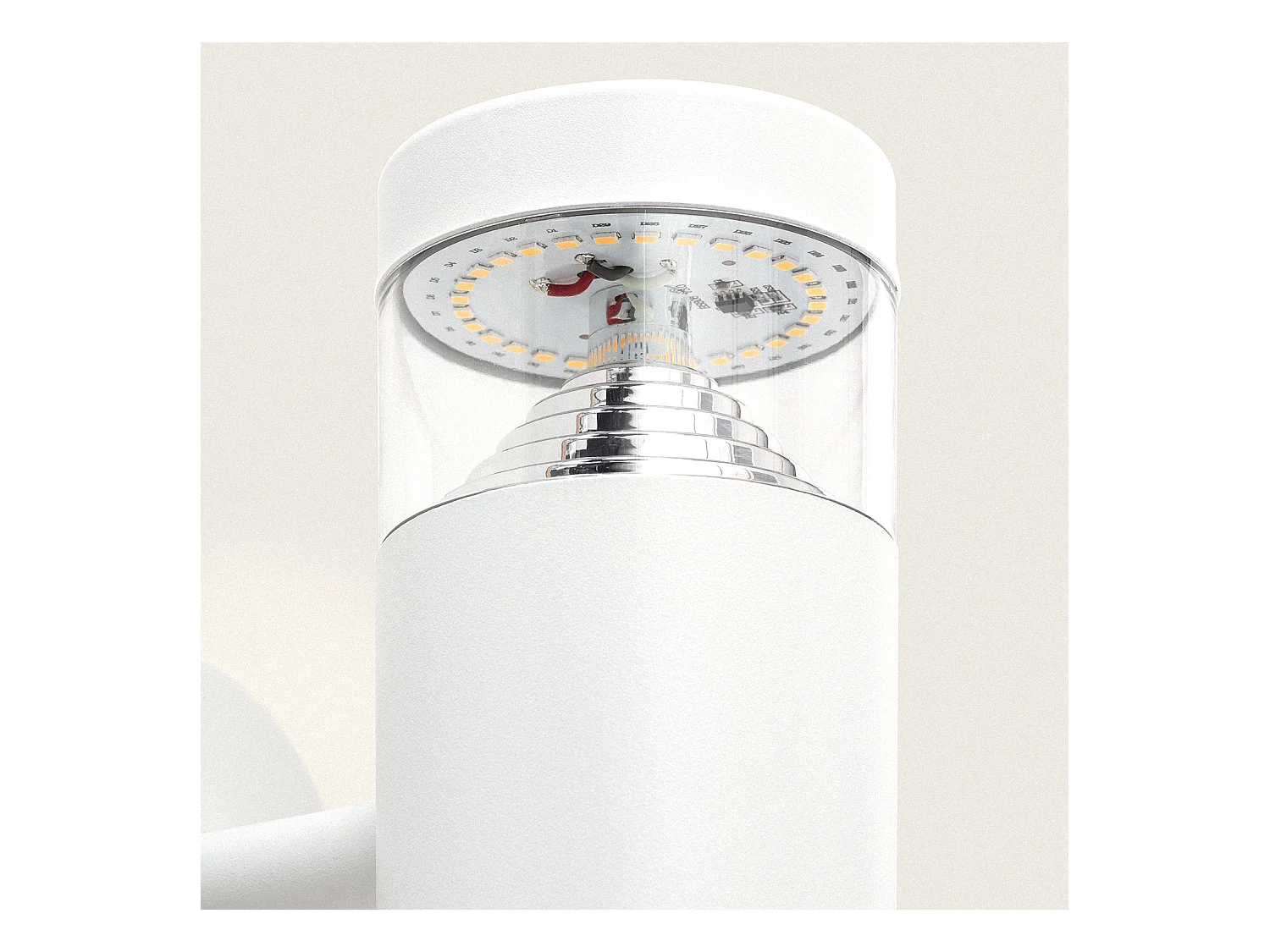 Lámpara de Pared Exterior LED 5W Acero Inoxidable Inti White 4000K Blanco Neutro