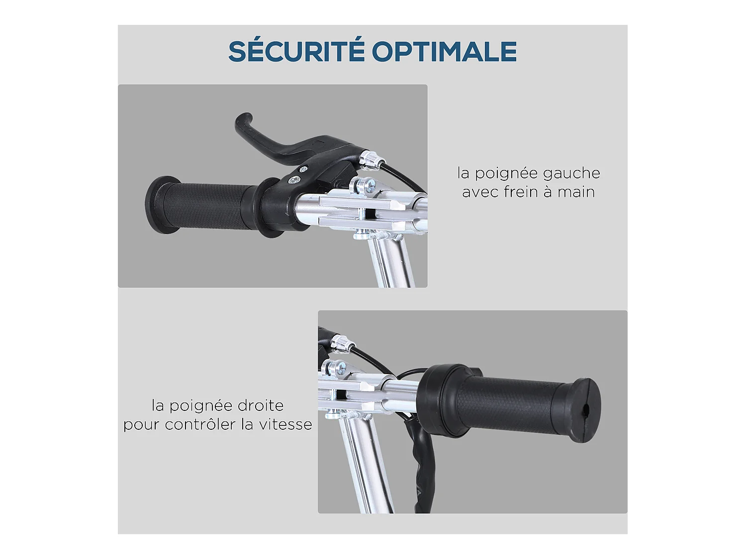 Trottinette électrique 120 W pliable pour enfant de 7 à 12 ans hauteur guidon et selle réglable 10 Km/h max. rose