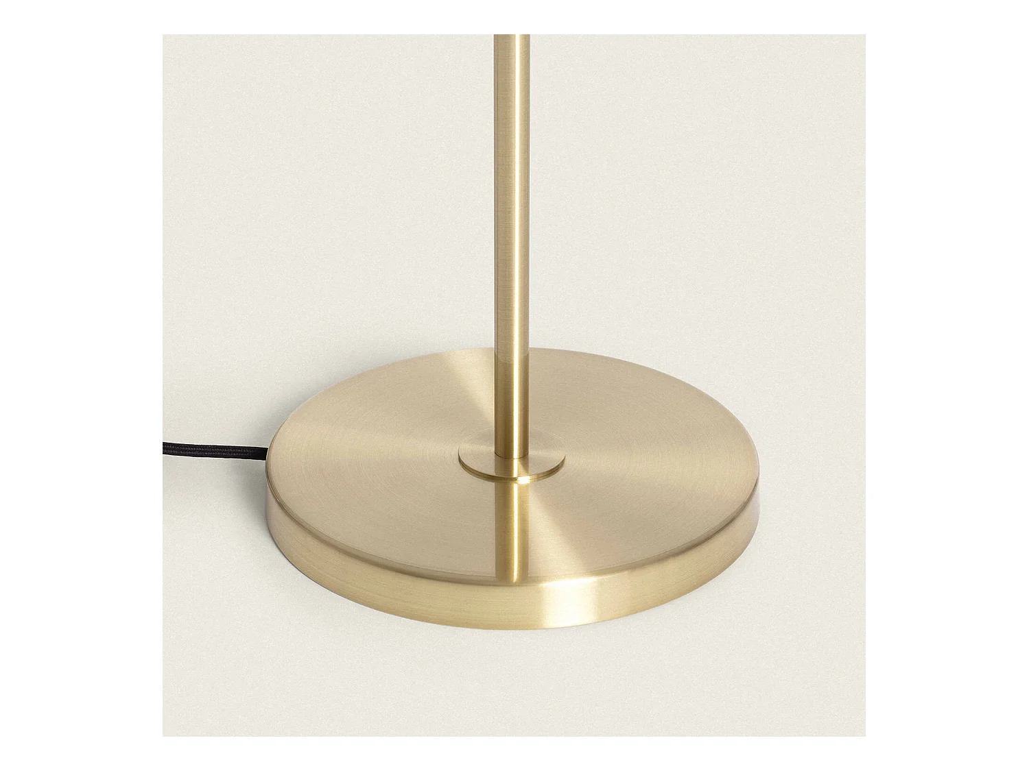 Lampadaire Métal et Verre Klimt  Ambre