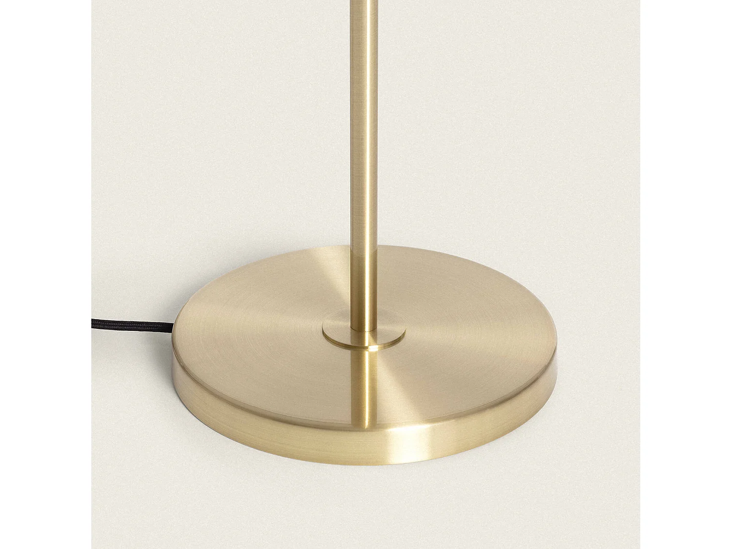 Lampadaire Métal et Verre Klimt  Ambre