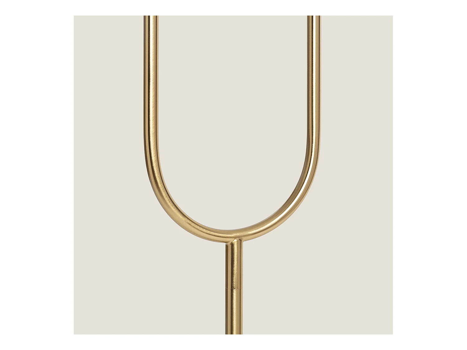 Lampadaire Métal et Verre Moonlight Brass 2 Spots Doré