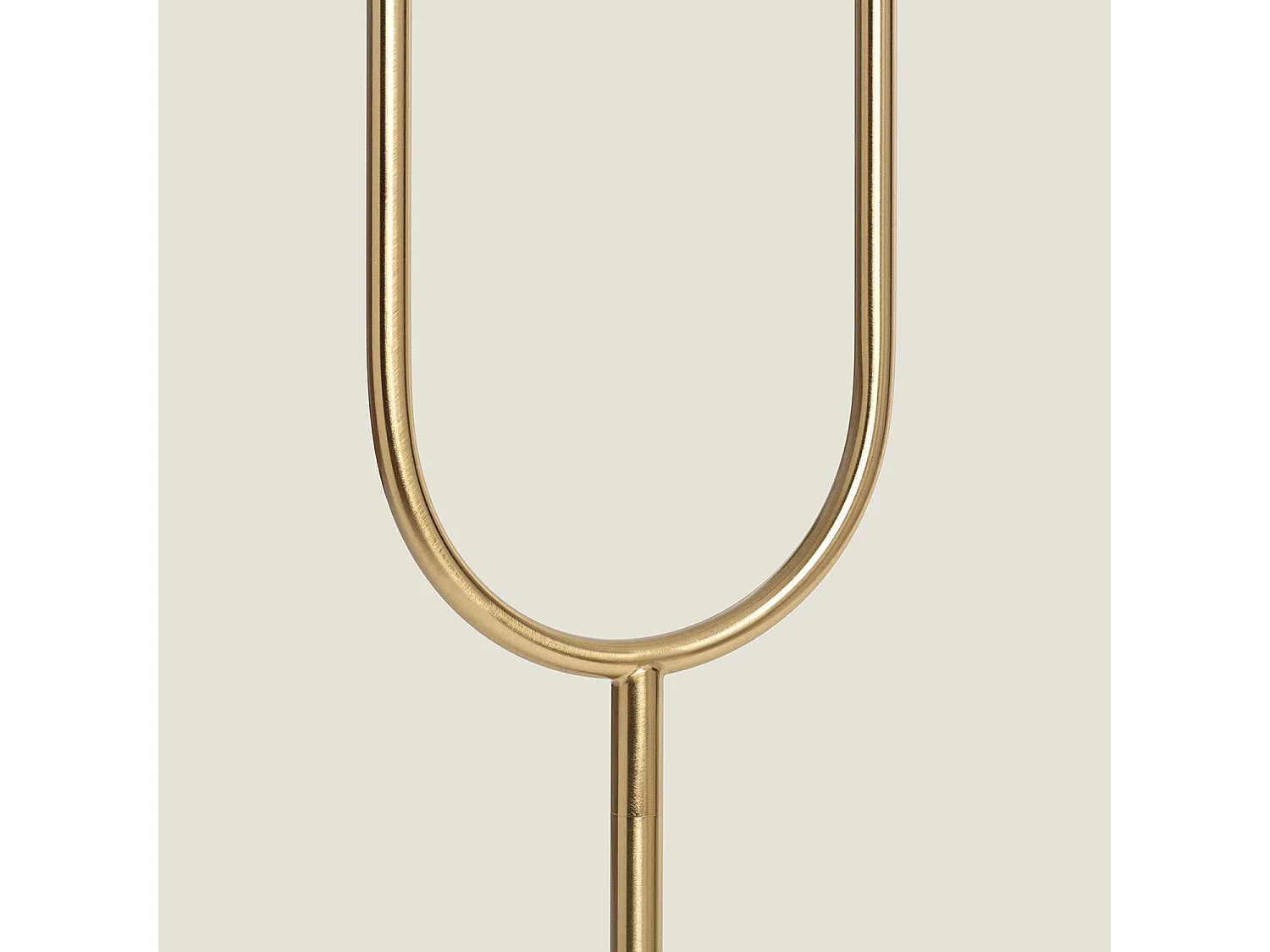 Lampadaire Métal et Verre Moonlight Brass 2 Spots Doré