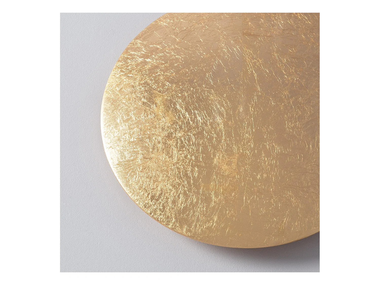 Aplique de Pared LED 18W de Aluminio Iris Dorado 3000K Blanco Cálido