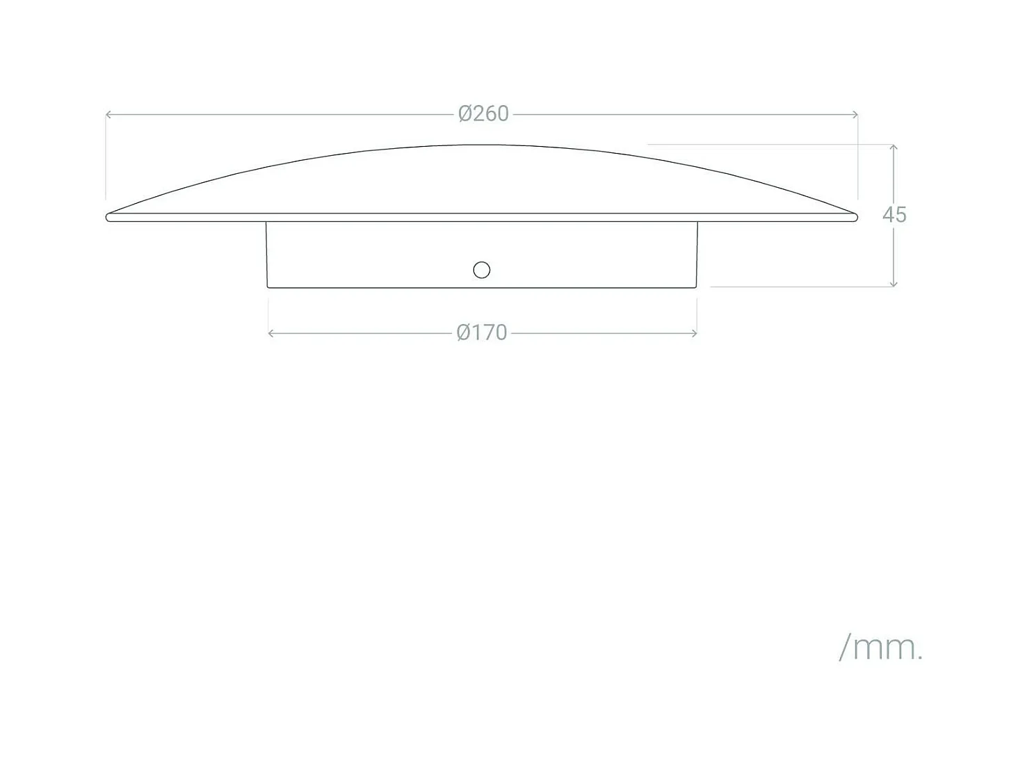 Aplique de Pared LED 18W de Aluminio Iris Dorado 3000K Blanco Cálido