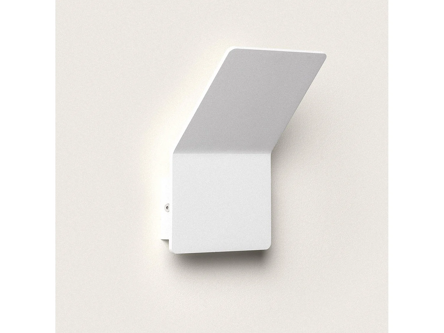 Applique Murale LED Aluminium Lerna 6W Blanche 2700K Blanc chaud