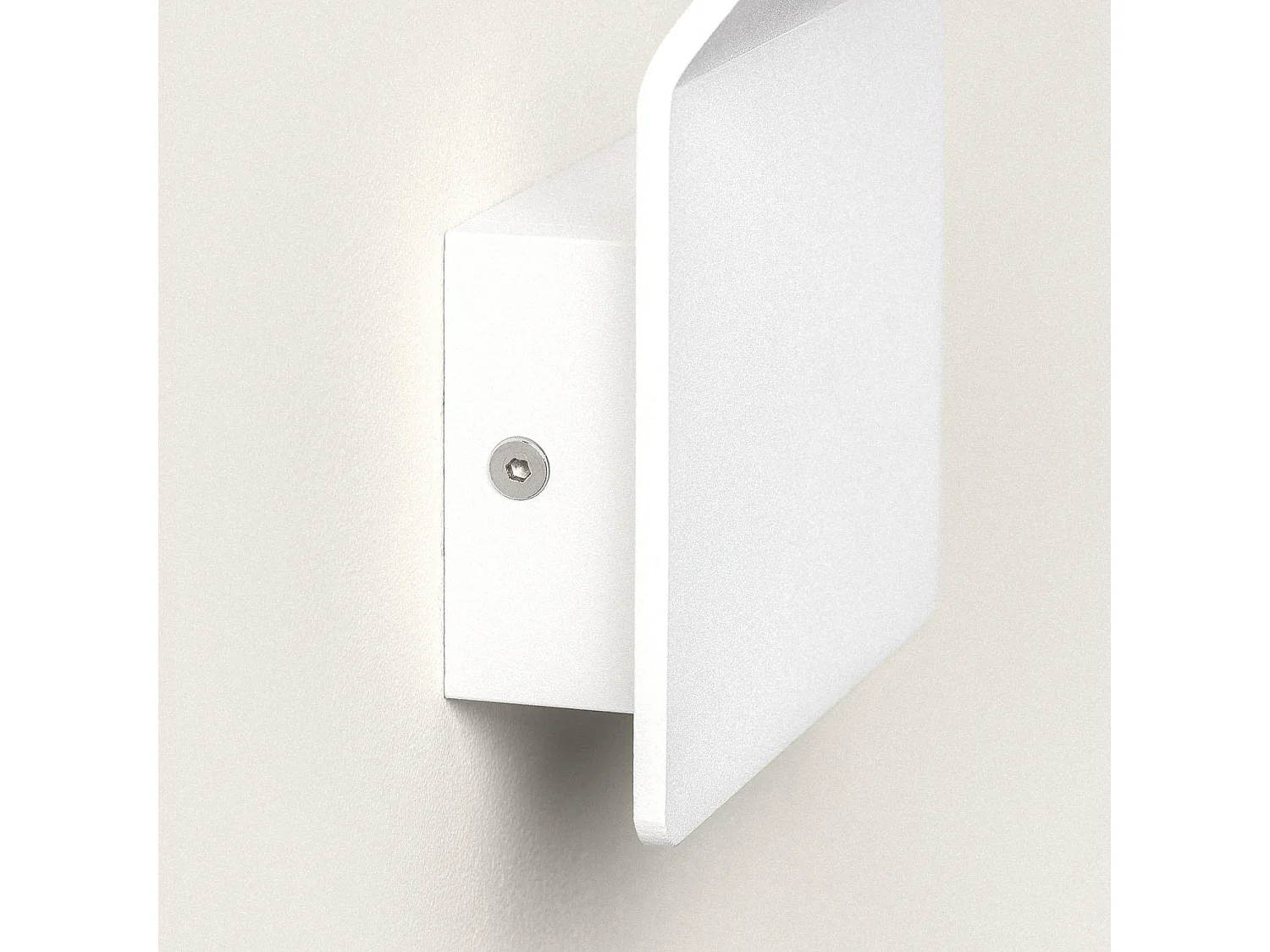 Applique Murale LED Aluminium Lerna 6W Blanche 2700K Blanc chaud