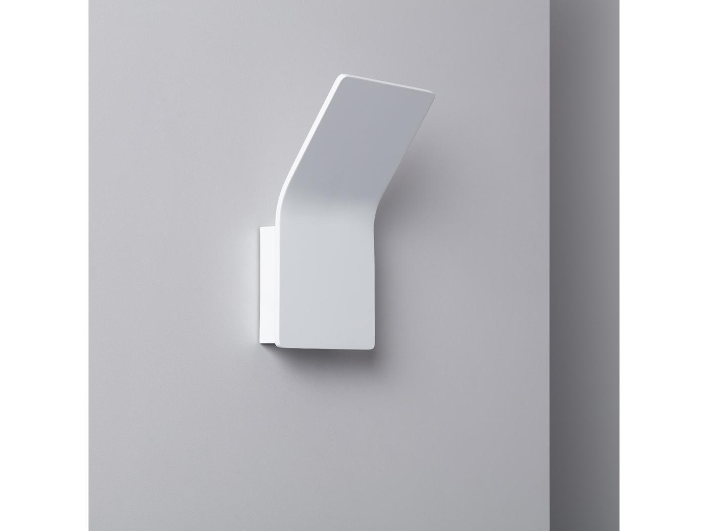 Applique Murale Led Aluminium Lerna W Blanche Blanc Chaud K K