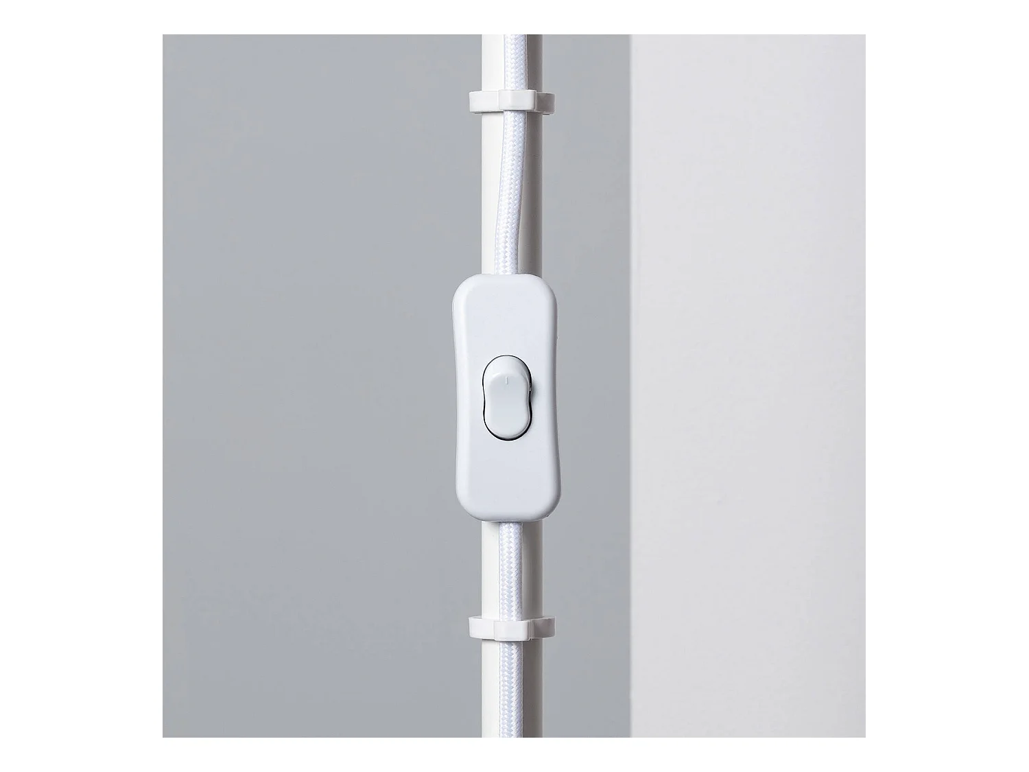 Lampada da Terra in Metallo Ulux Bianco