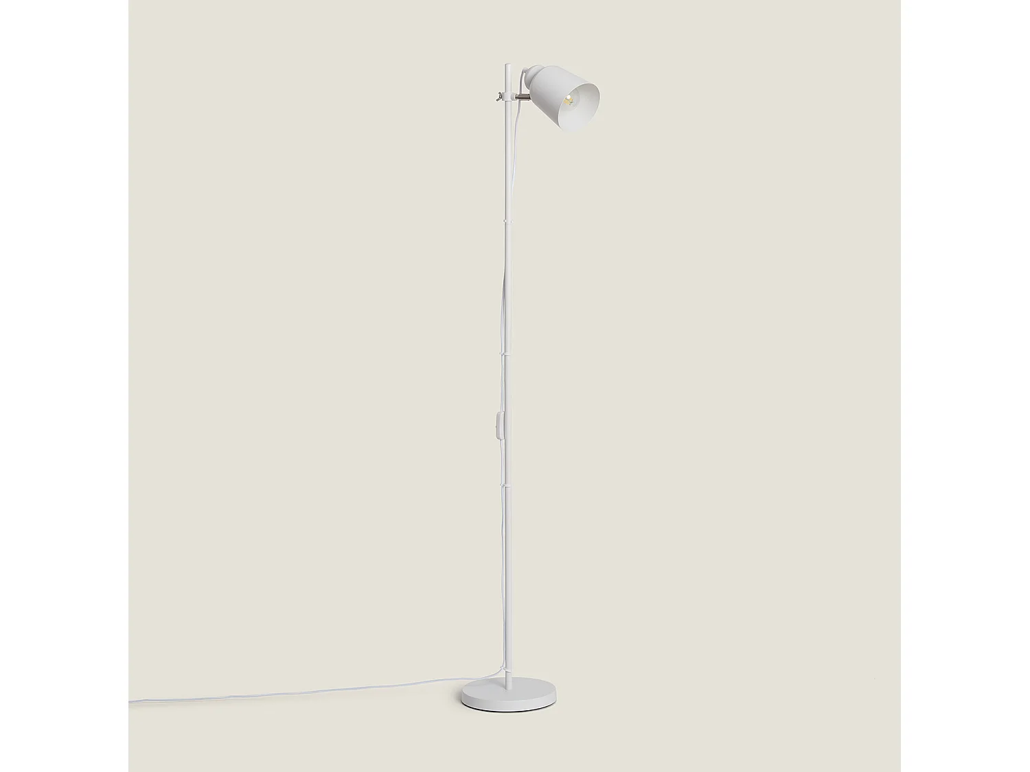 Lampadaire Métal Ulux Blanc