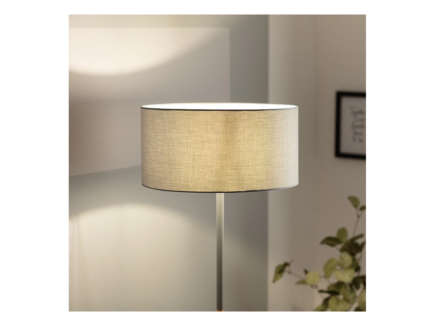 Lámpara de Pie Silinda Gris