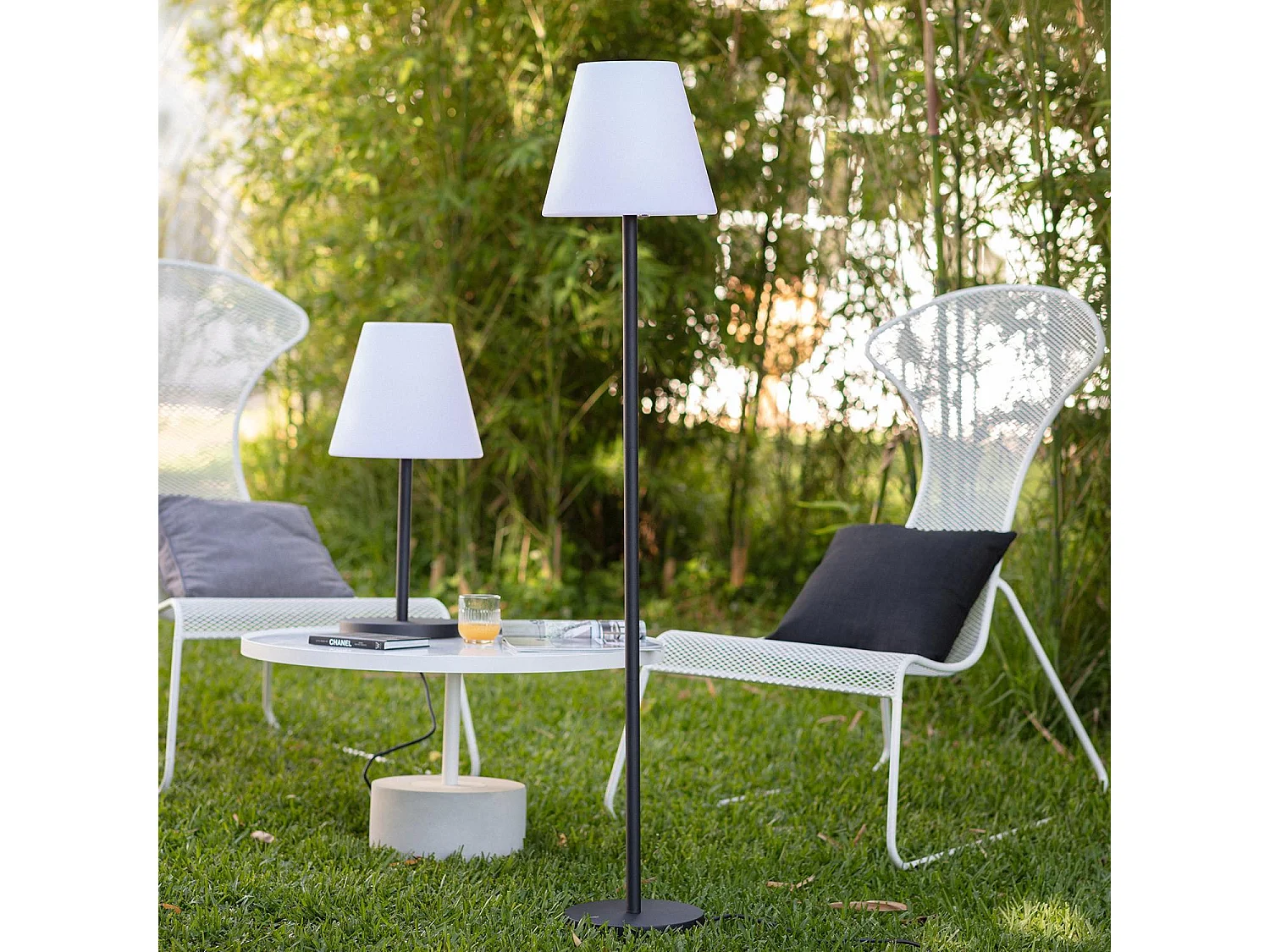 Lampadaire Extérieur Aluminium Maipo Noir