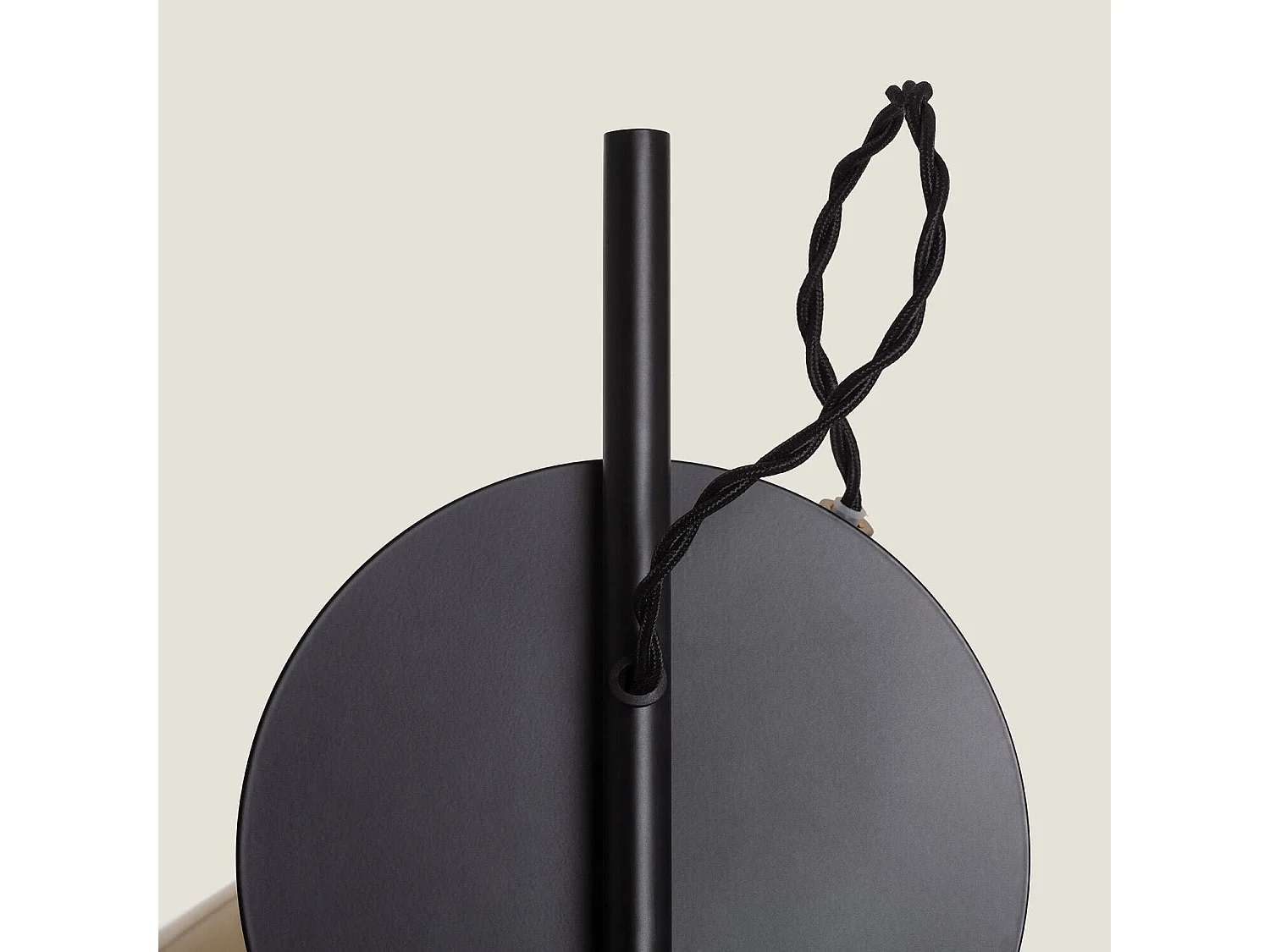 Lámpara de Pie Metal Liceo Negro / Dorado