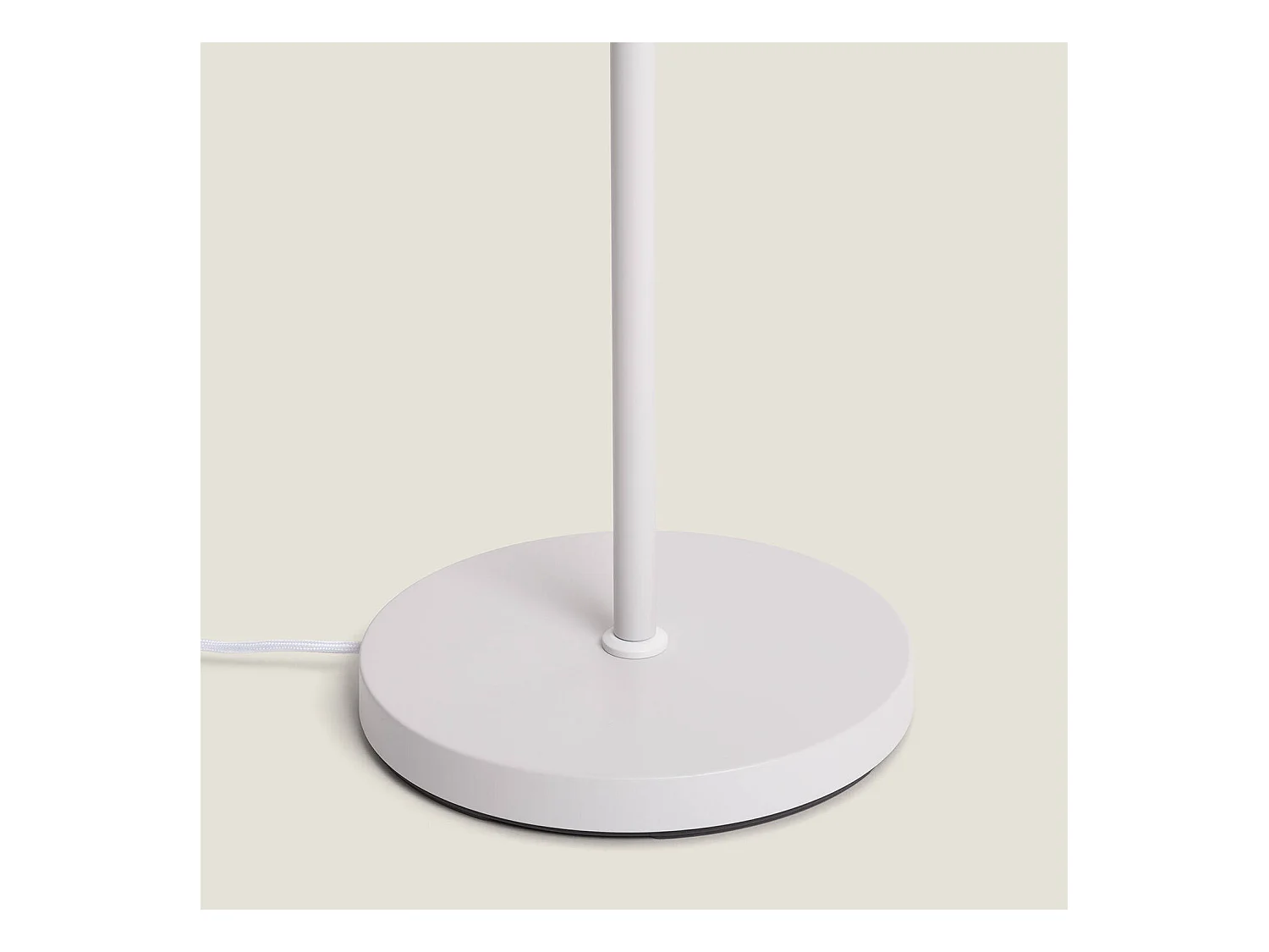 Lampada da Terra Silinda Bianco