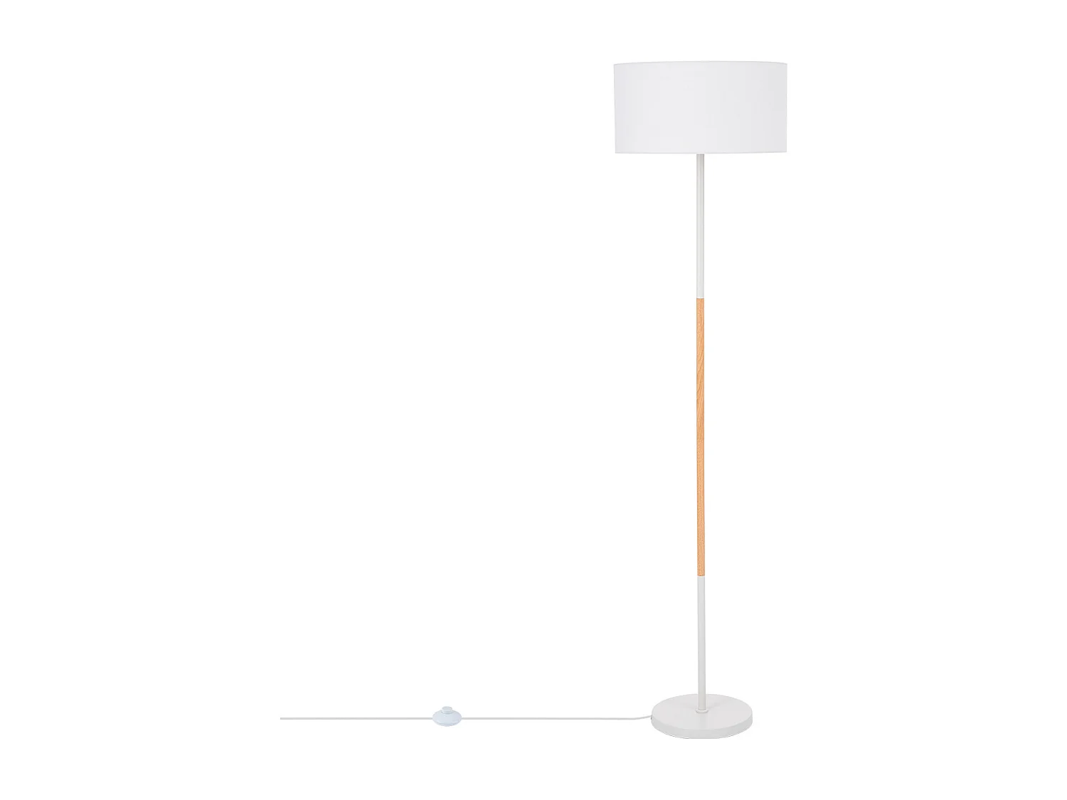 Lampadaire Silinda Blanc