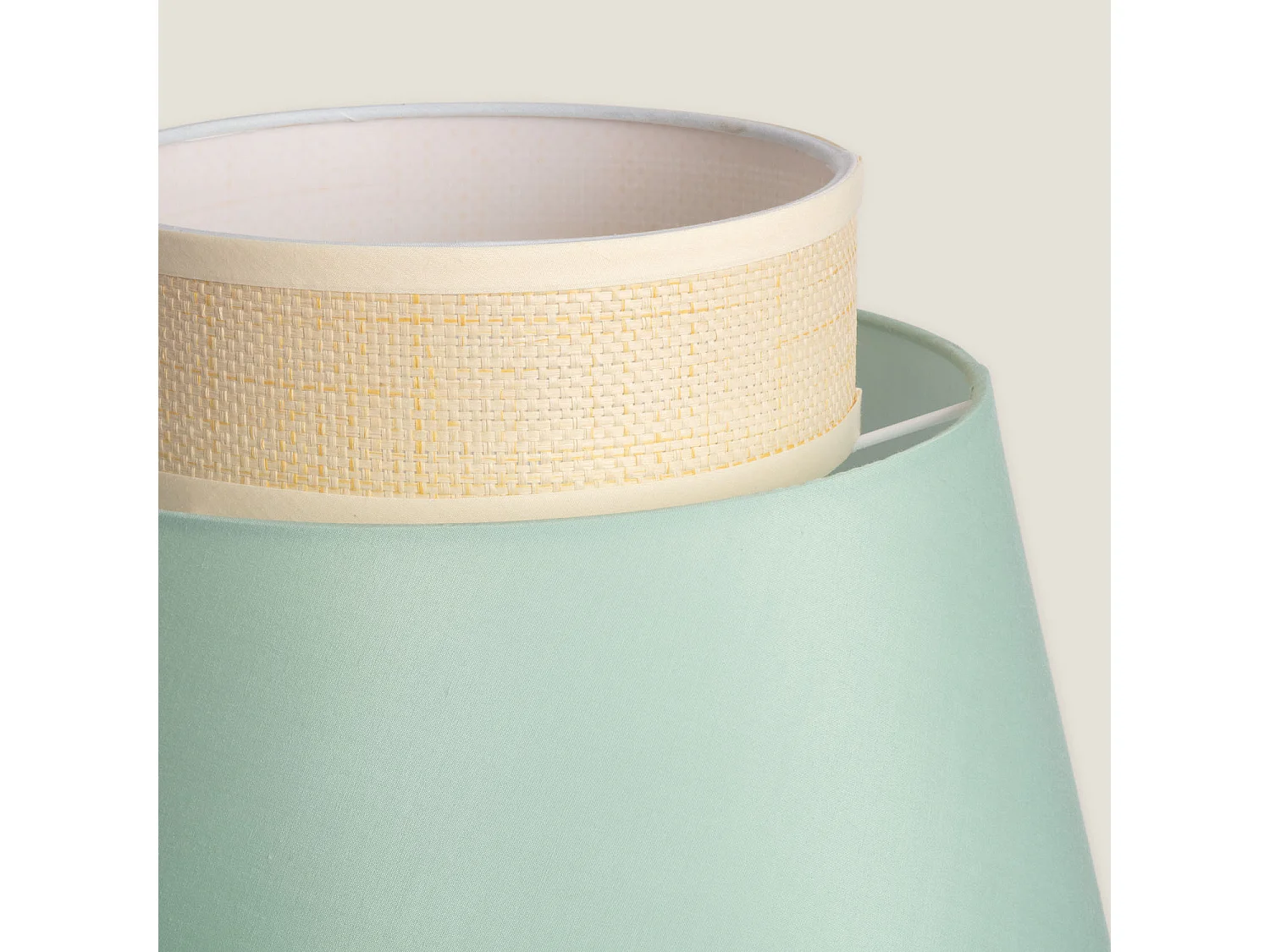 Lampadaire Textile Chulu Vert