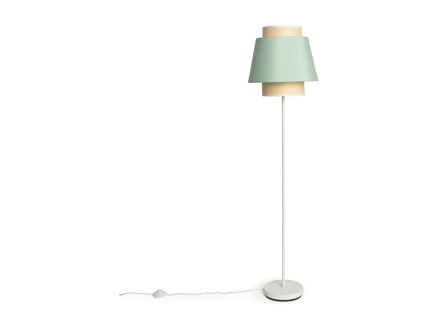 Lampadaire Textile Chulu Vert