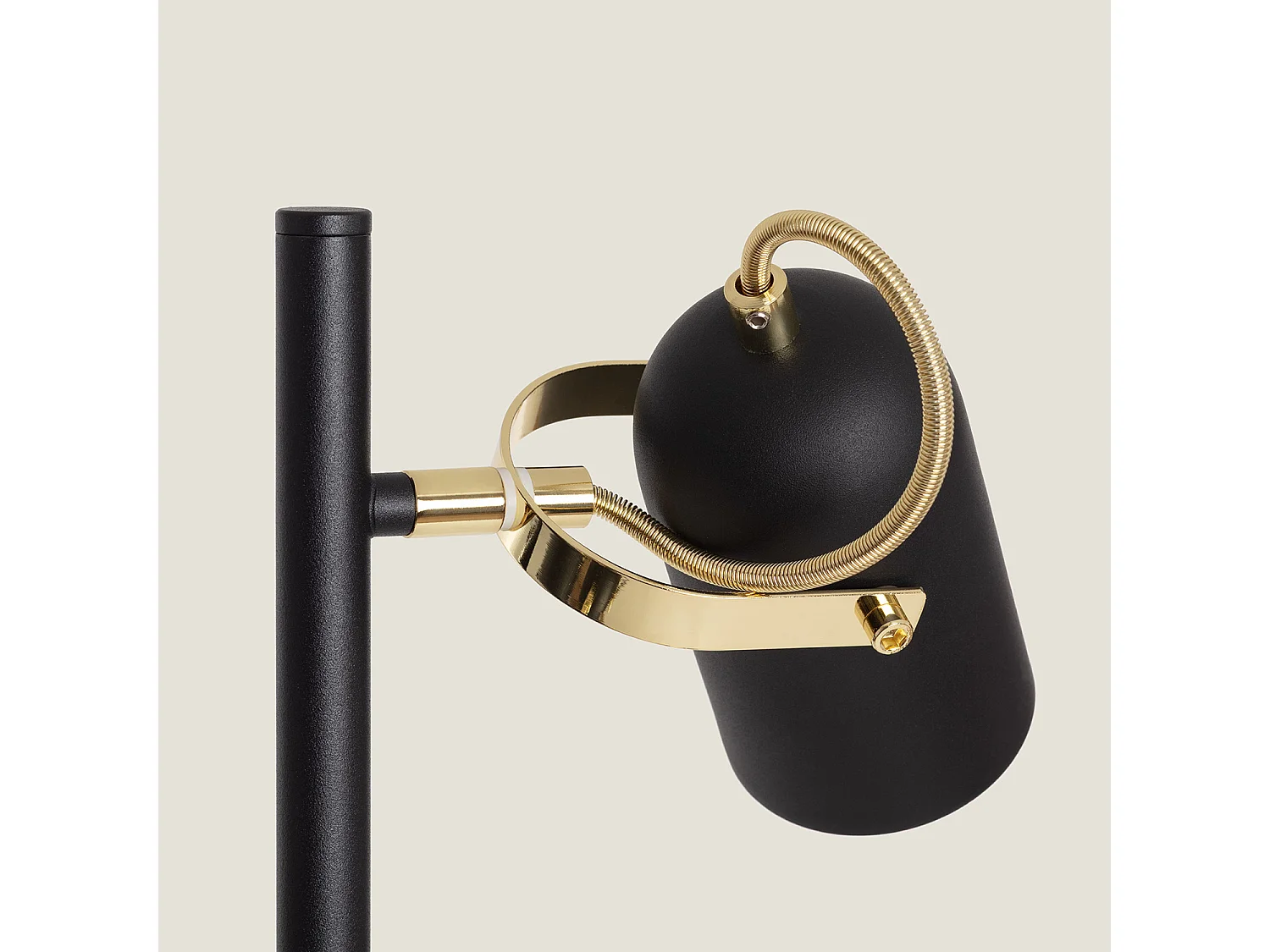 Lampadaire Cano 3 Spots  Noir