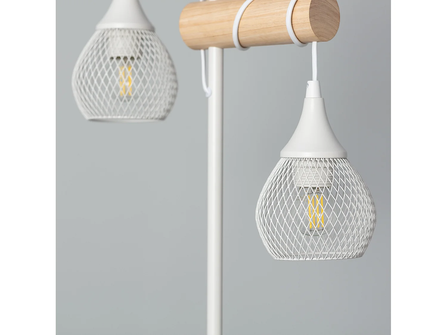 Lampadaire Monah Blanc
