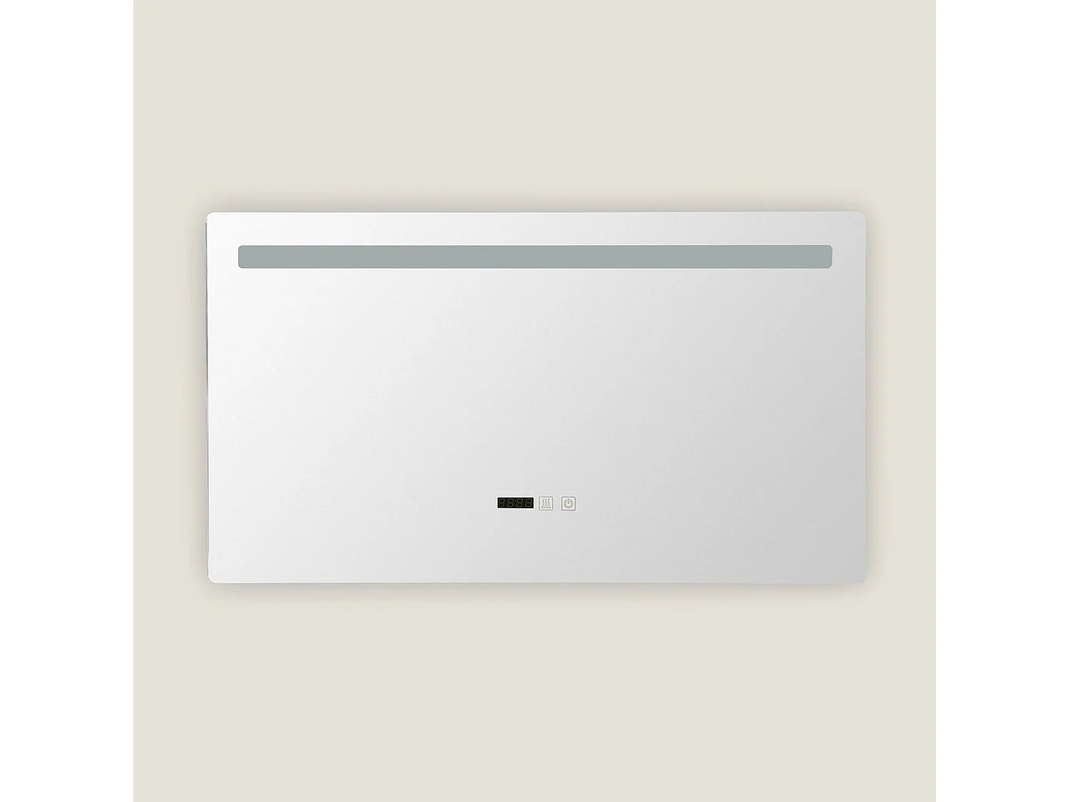 Miroir Salle de Bain avec Éclairage LED Anti-buée Benagil 40x70cm Sélectionnable (chaud-neutre-froid)