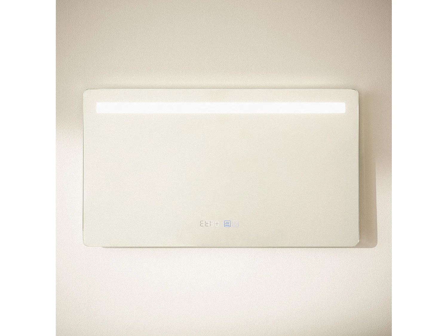 Miroir Salle de Bain avec Éclairage LED Anti-buée Benagil 40x70cm Sélectionnable (chaud-neutre-froid)