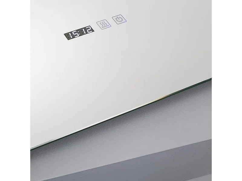 Miroir Salle de Bain avec Éclairage LED Anti-buée Benagil 40x70cm Sélectionnable (chaud-neutre-froid)