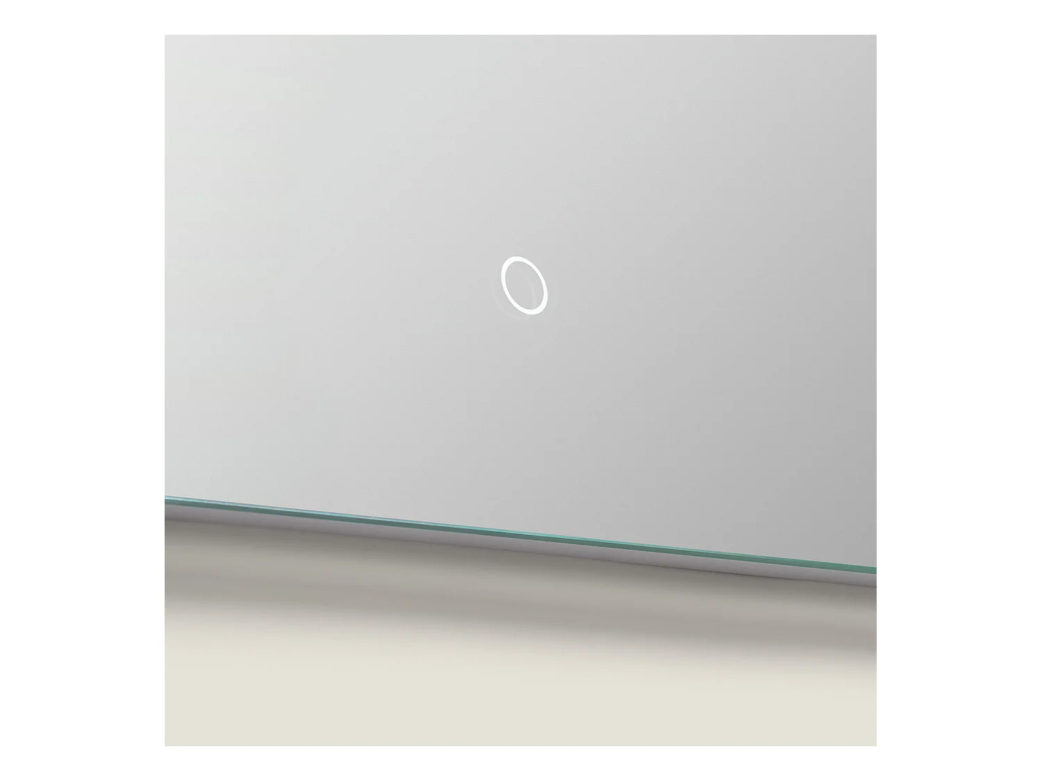 Specchio da Bagno con Luce LED 60x80 cm Dinklage 6000K Bianco Freddo