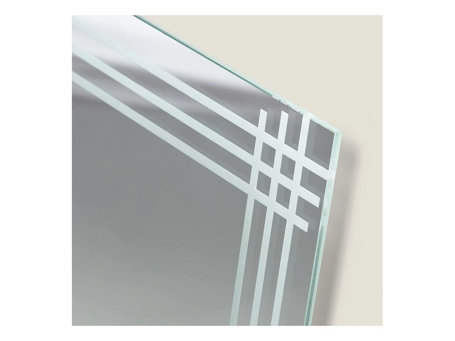 Specchio da Bagno con Luce LED 60x80 cm Dinklage 6000K Bianco Freddo