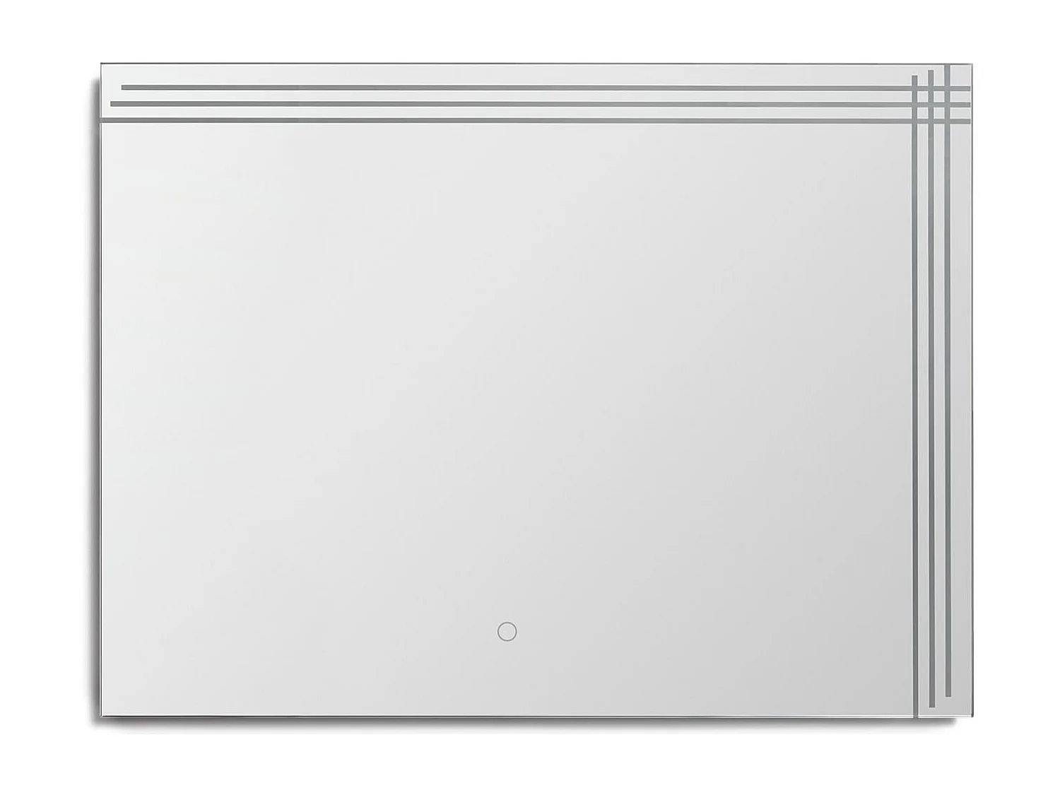 Espejo Baño con Luz LED 60x80 cm Dinklage 6000K Blanco Frío