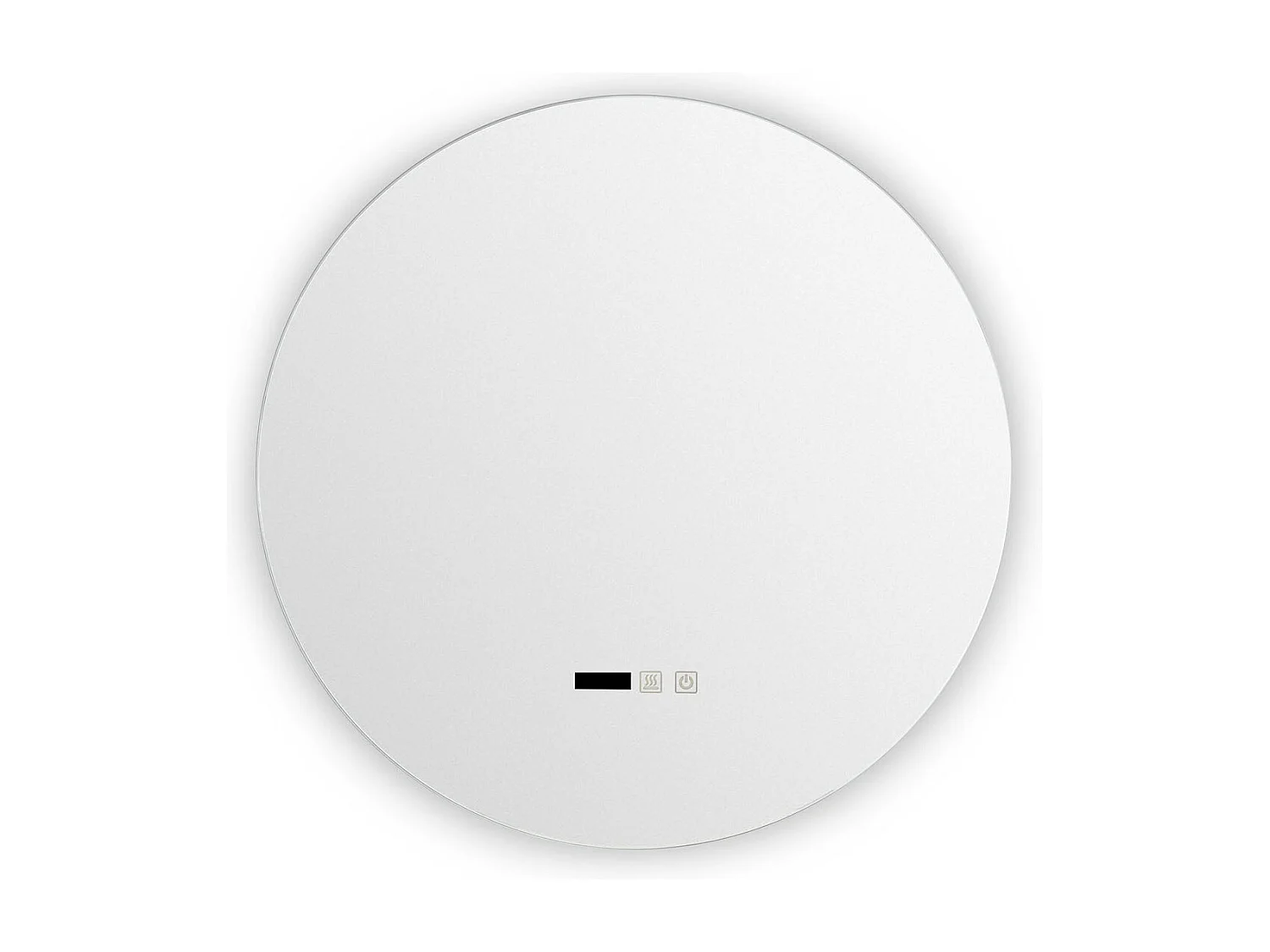 Miroir Salle de Bain avec Éclairage LED Anti-buée Volpe Ø45cm Sélectionnable (chaud-neutre-froid)