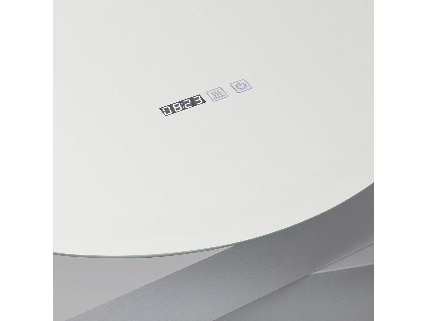 Miroir Salle de Bain avec Éclairage LED Anti-buée Volpe Ø45cm Sélectionnable (chaud-neutre-froid)