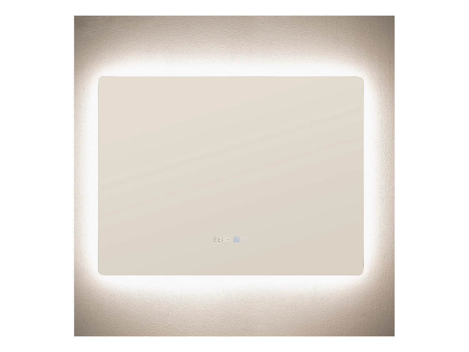 Espejo Baño con Luz LED y Antivaho 60x80 cm Sarakiniko Seleccionable (Cálido-Neutro-Frío)