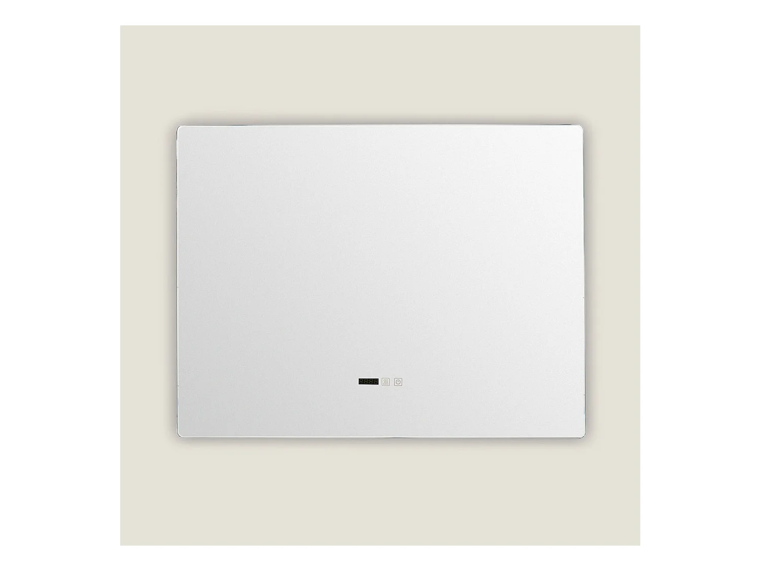 Miroir Salle de Bain avec Éclairage LED Anti-buée Sarakiniko 60x80 cm Sélectionnable (chaud-neutre-froid)