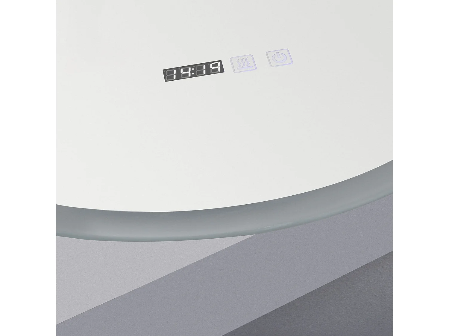 Miroir Salle de Bain avec Éclairage LED Anti-buée Palolem Ø60cm Sélectionnable (chaud-neutre-froid)