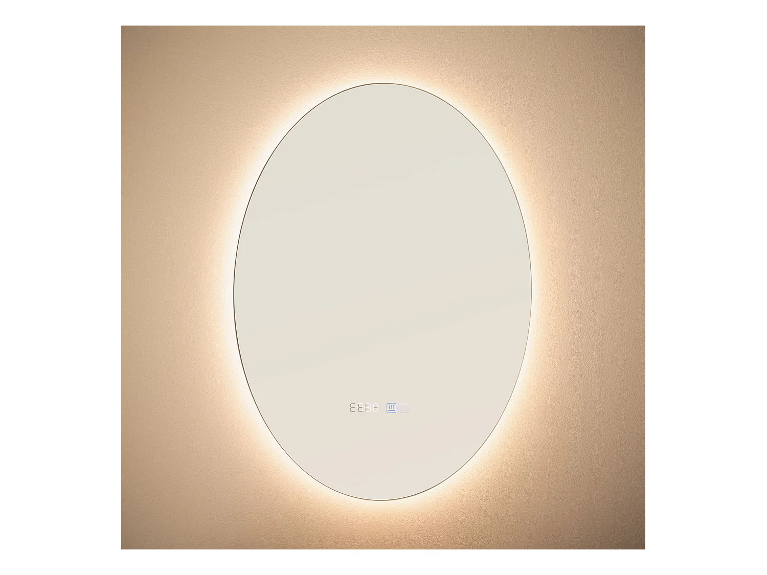 Espejo Baño con Luz LED y Antivaho 70x50 cm Catedrais Seleccionable (Cálido-Neutro-Frío)