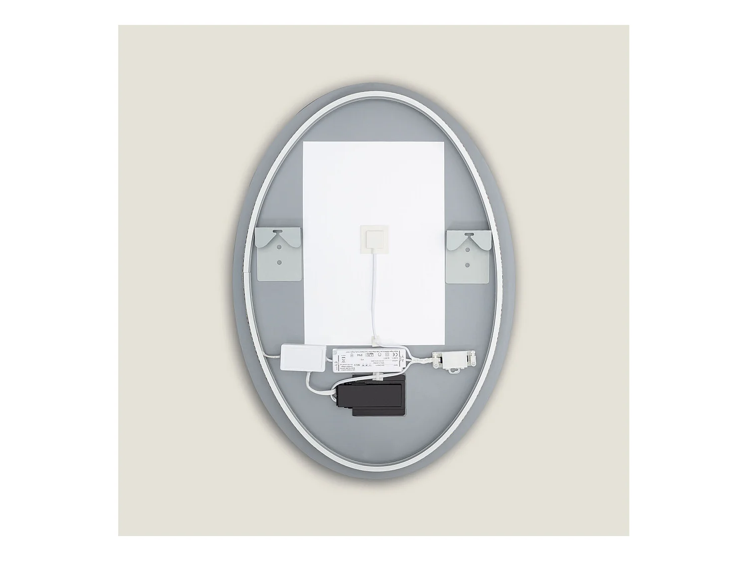 Espejo Baño con Luz LED y Antivaho 70x50 cm Catedrais Seleccionable (Cálido-Neutro-Frío)