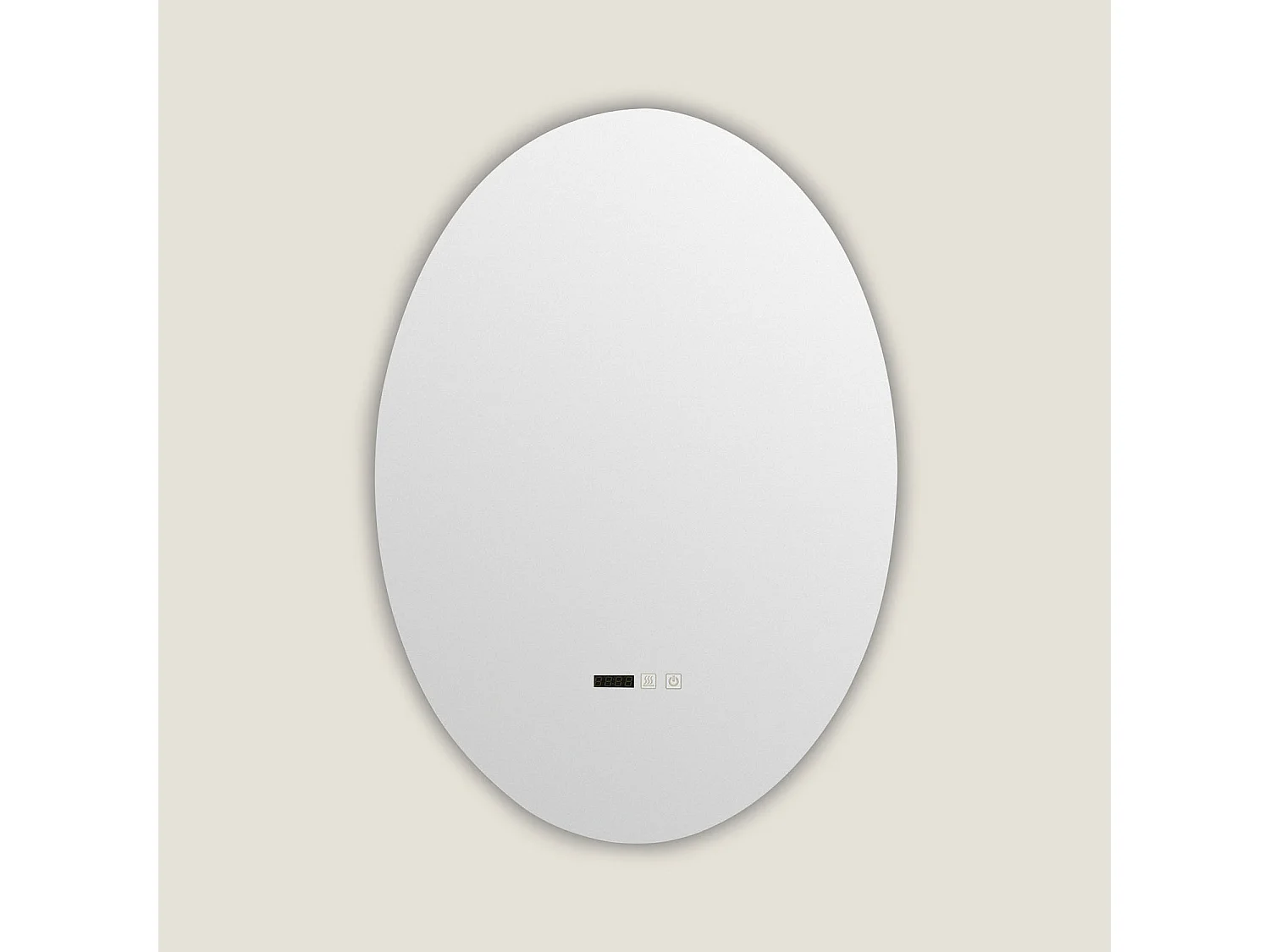Specchio da Bagno con Luce LED e Antiappannamento 70x50 cm Catedrais Selezionabile (Caldo-Naturale-Freddo)