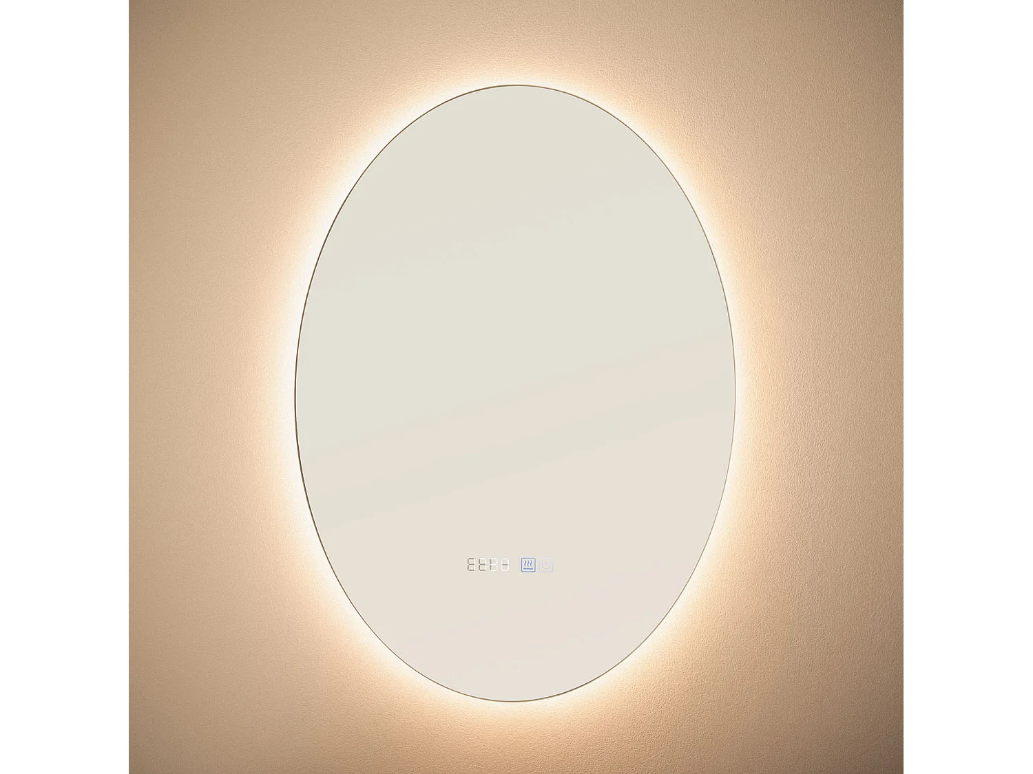 Specchio da Bagno con Luce LED e Antiappannamento 70x50 cm Catedrais Selezionabile (Caldo-Naturale-Freddo)