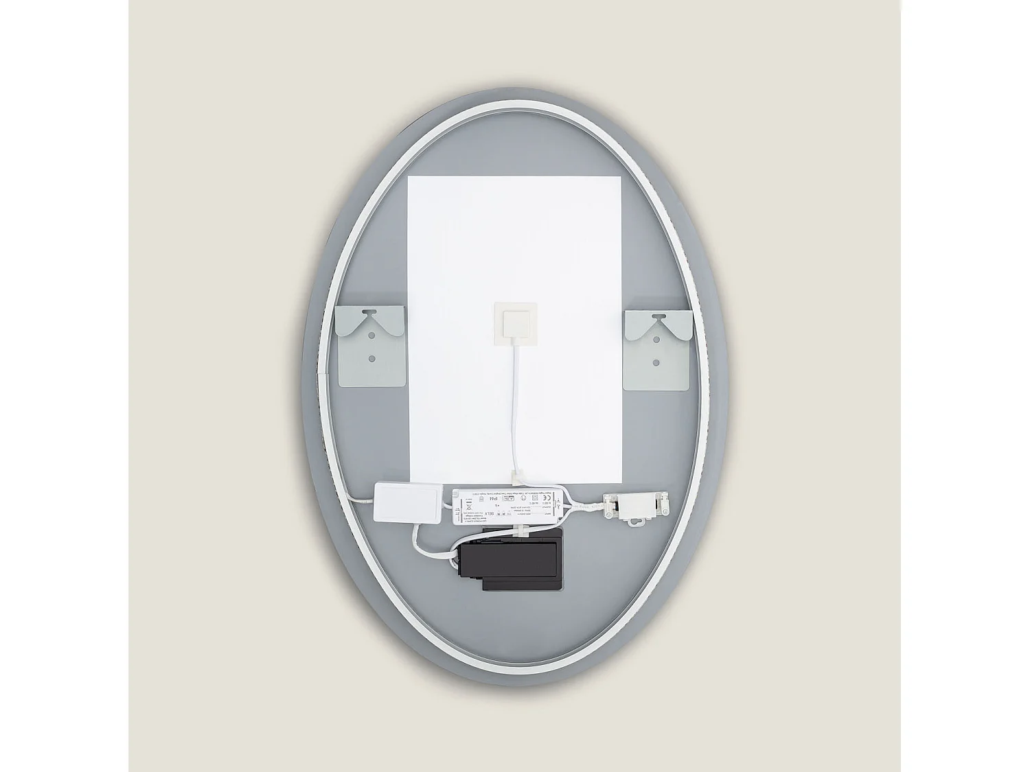 Specchio da Bagno con Luce LED e Antiappannamento 70x50 cm Catedrais Selezionabile (Caldo-Naturale-Freddo)