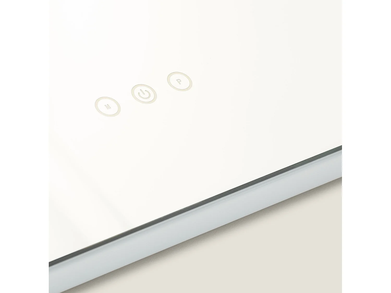 Miroir Salle de Bain avec Éclairage LED Essauira 70x50cm Sélectionnable (chaud-neutre-froid)